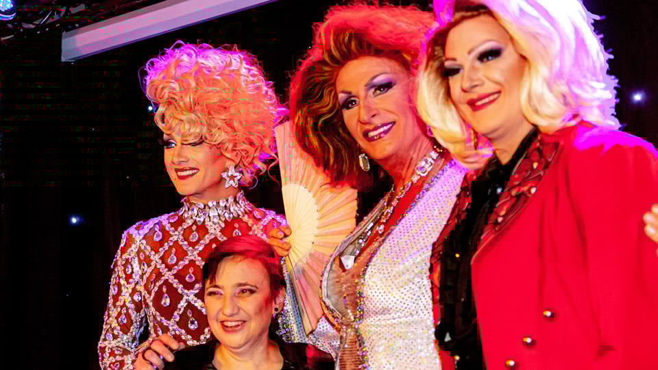 Foto für das Event ‚Die Mirage Show München‘, mit den Künstlerinnen