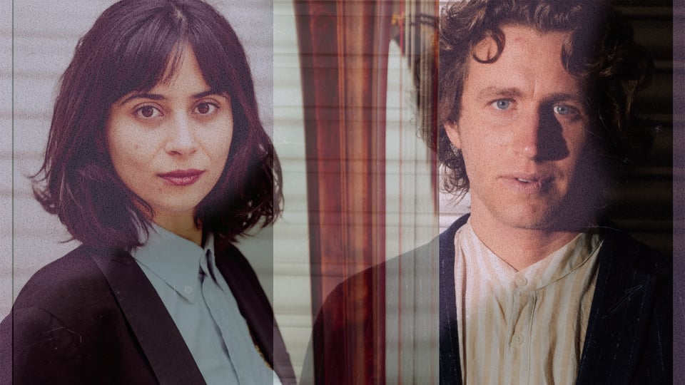 Foto für das Konzert Duende, mit dem Bild der beiden Künstler.