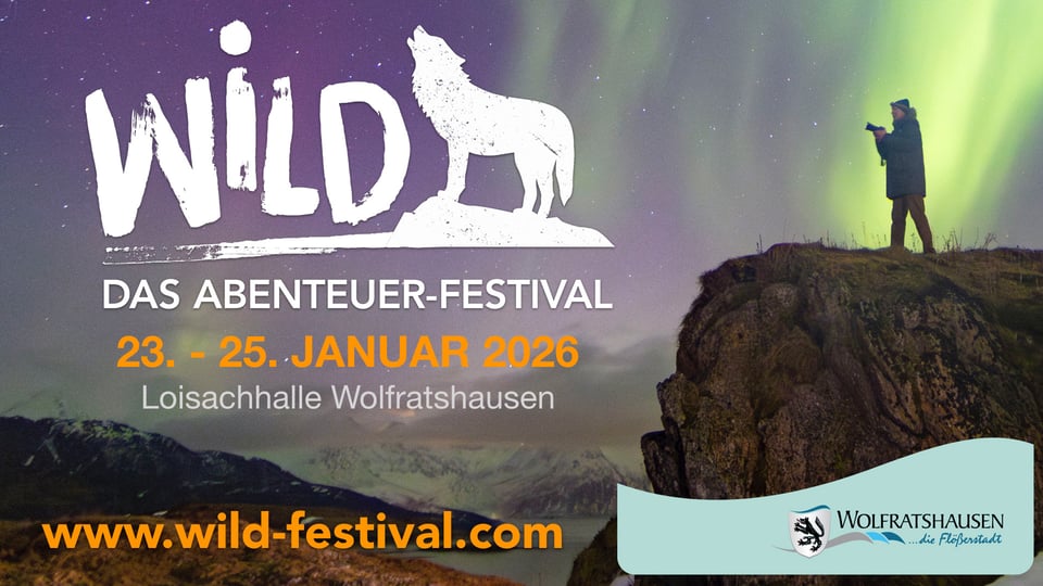 Foto des Plakats für das Event ‚Wild! Abenteuer-Festival 2026