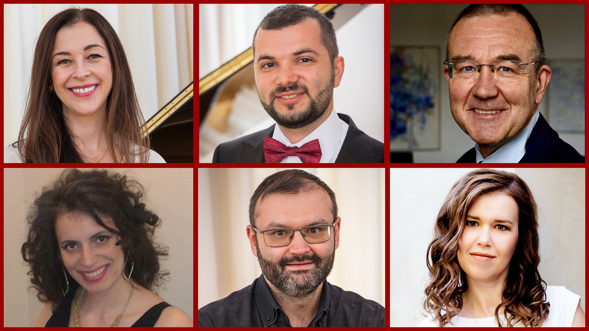 Foto für die Veranstaltung BAROCK-IMPRESSIONEN, mit einer Collage aus Fotos der Künstler.