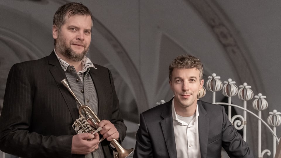 Foto für das Vorsilvesterkonzert mit den beiden Künstlern.