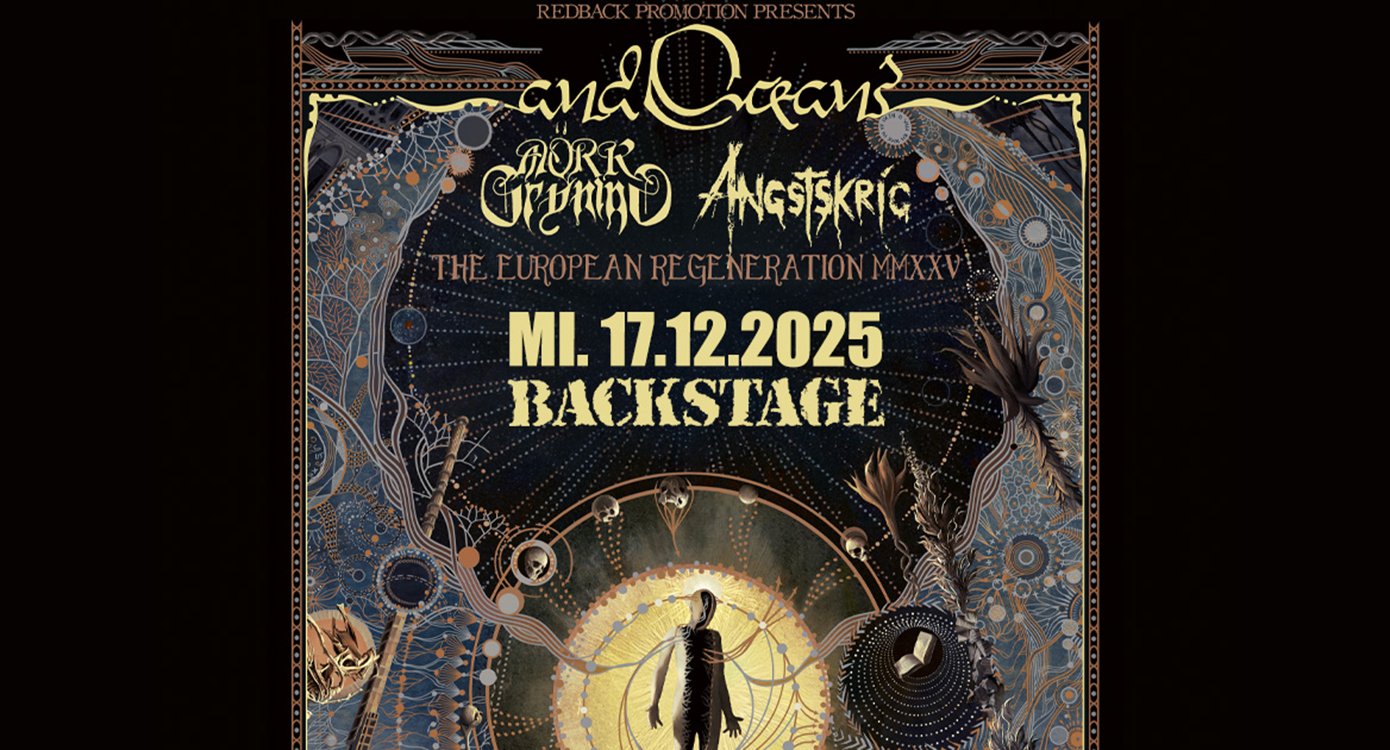 ...AND OCEANS + MORK GRYNING + ANGSTSKRIG