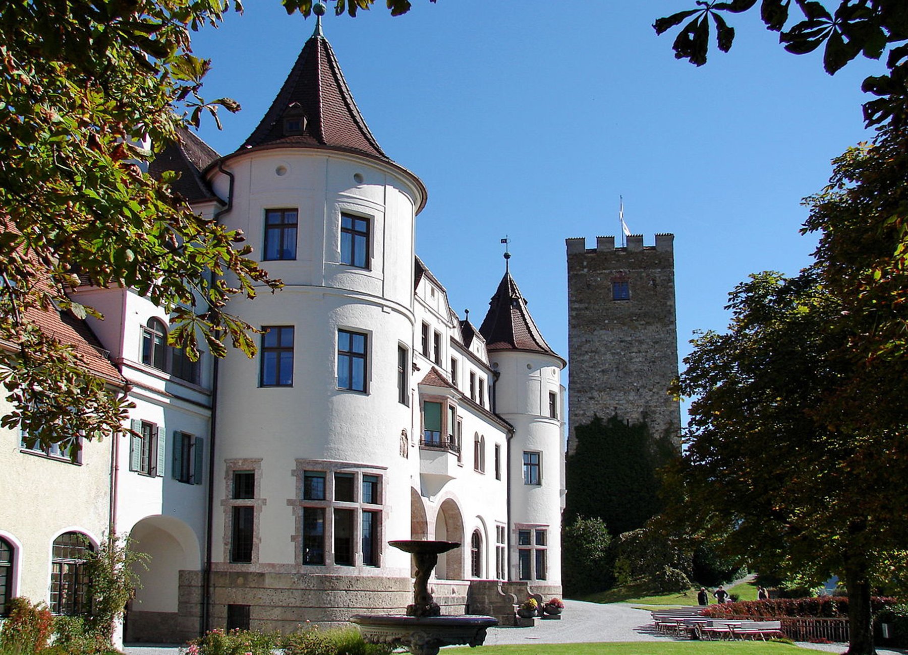 Ansicht von Schloss Neubeuren