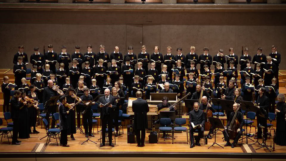Foto für die Veranstaltung Bach: Matthäuspassion mit den Augsburger Domsingknaben, mit dem Chor.