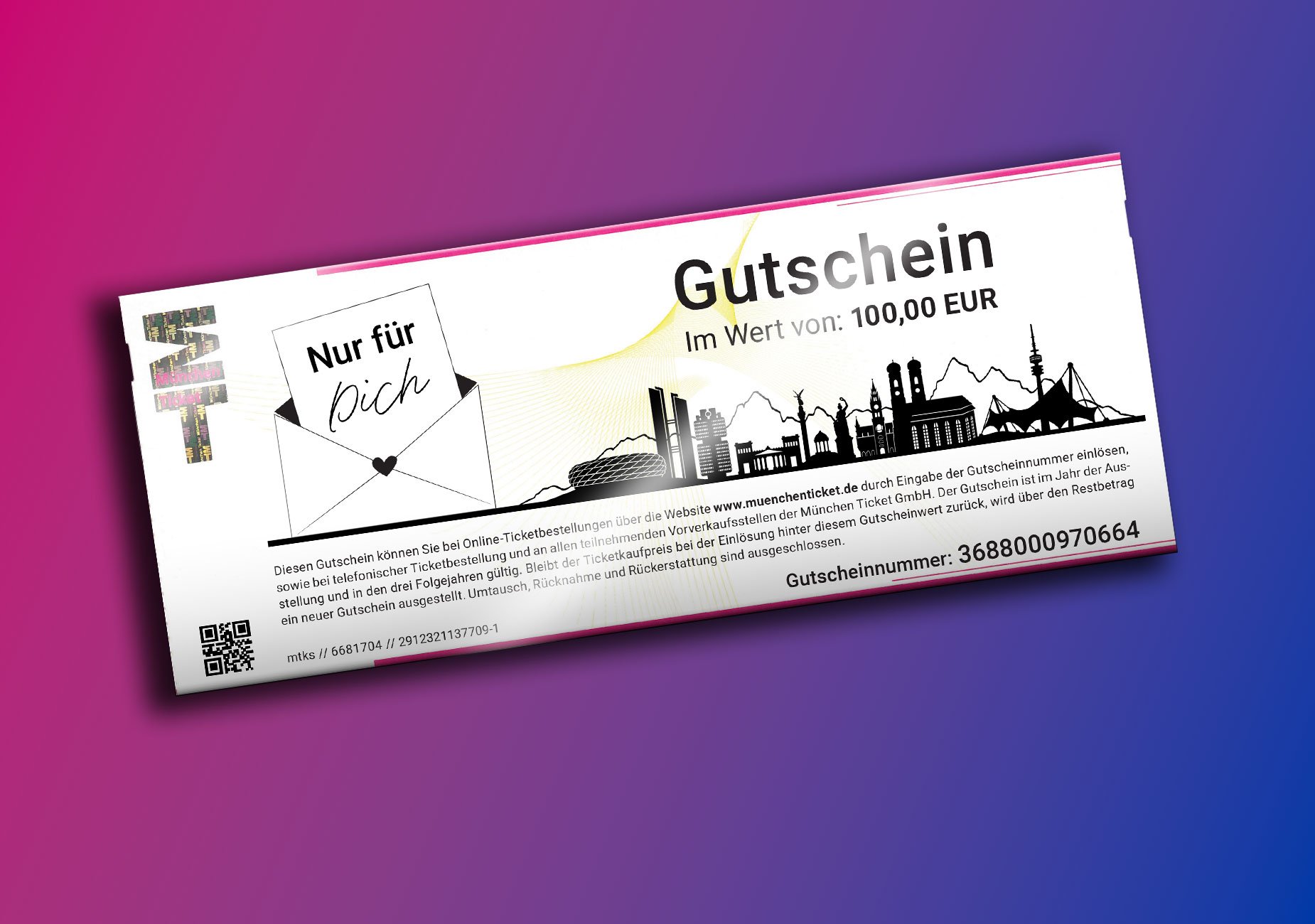 Vorschau München Ticker Gutschein Stil Nur für Dich