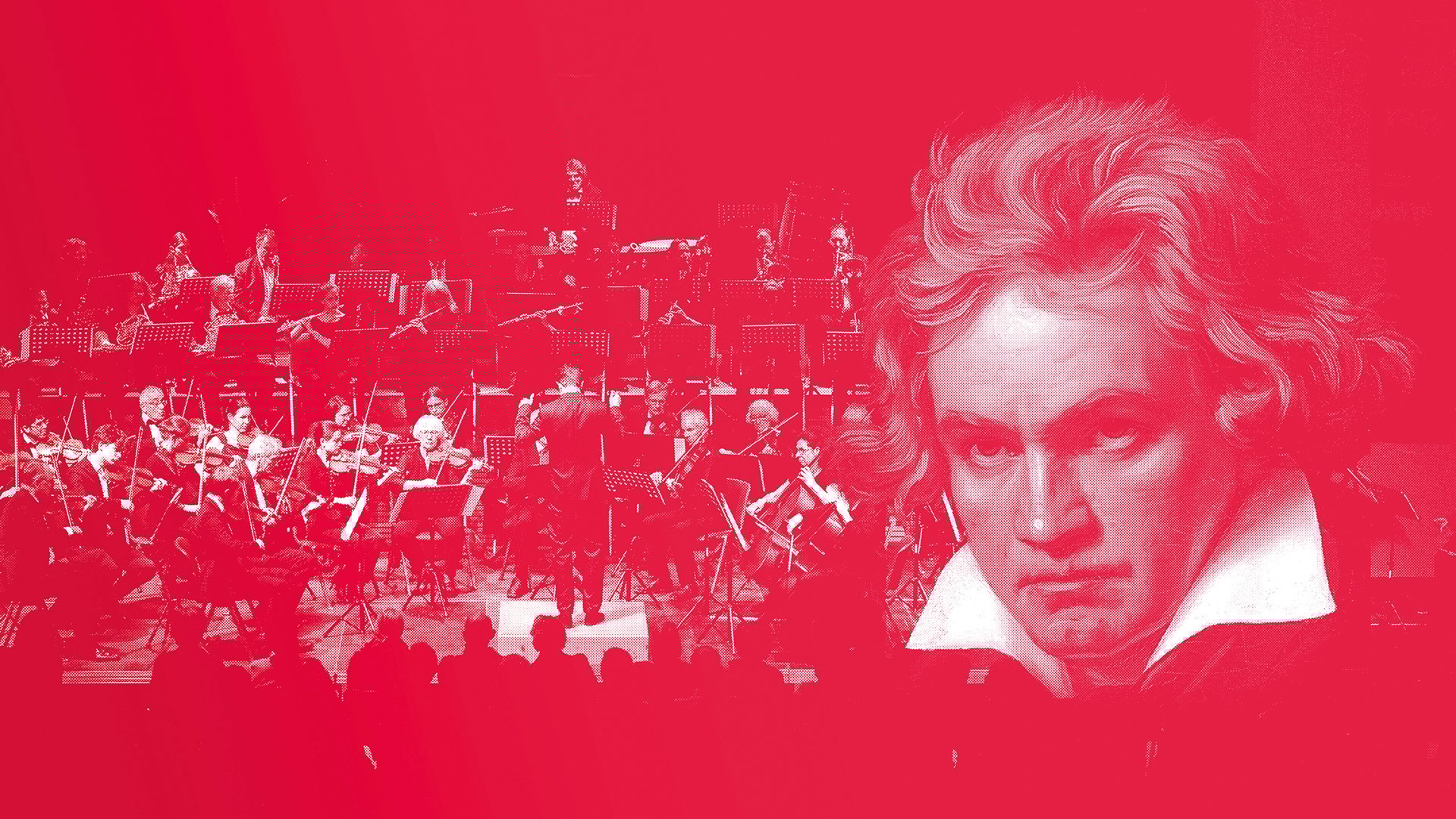 Foto für das Event Beethoven – zart und gewaltig: in Rot mit einem fotografischen Effekt