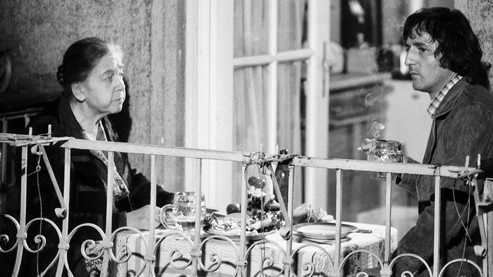 Therese Giehse und Günther Maria Halmer in den „Münchner Geschichten“