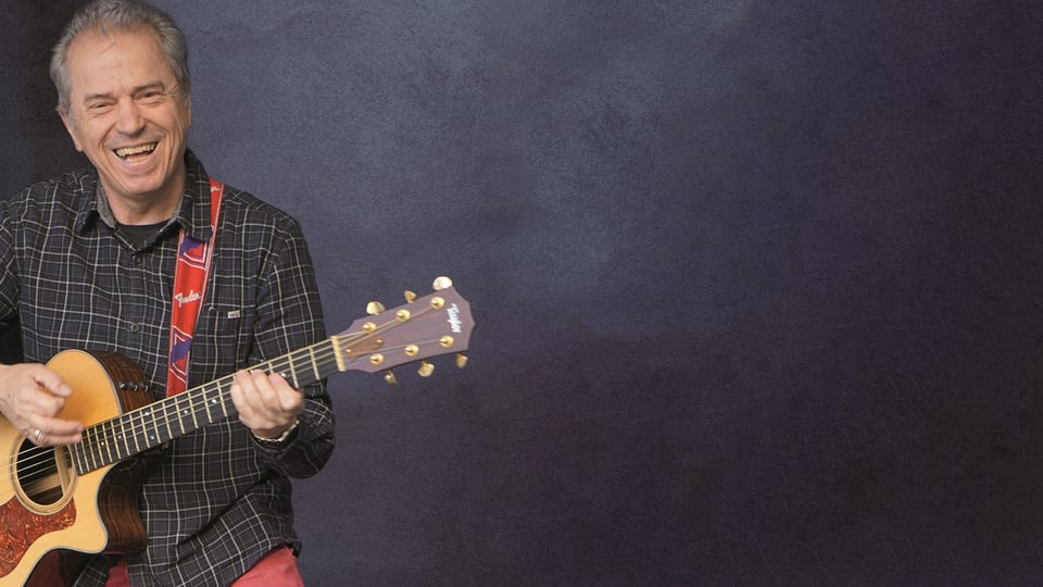 Günter Sigl mit Gitarre