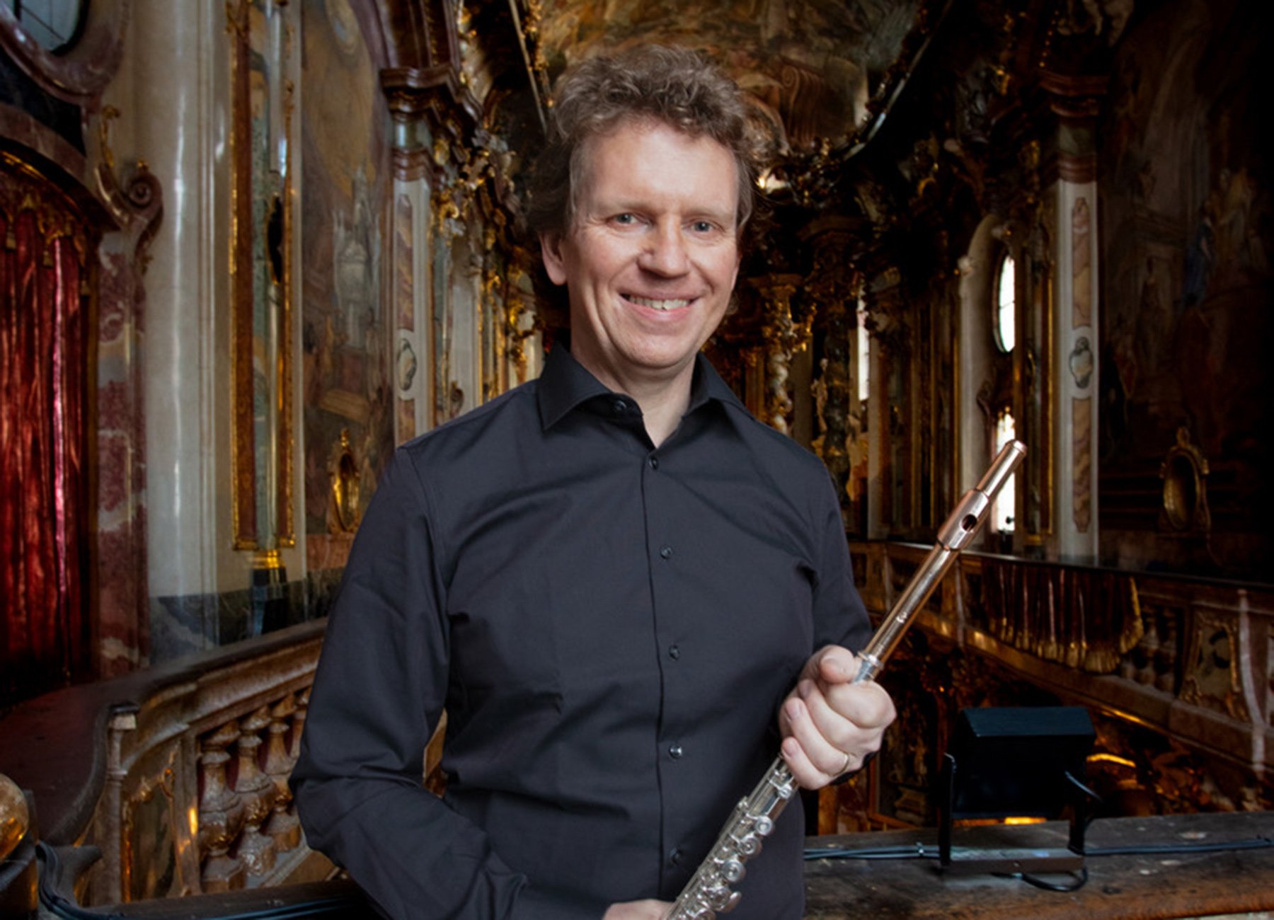 Künstler mit Instrument