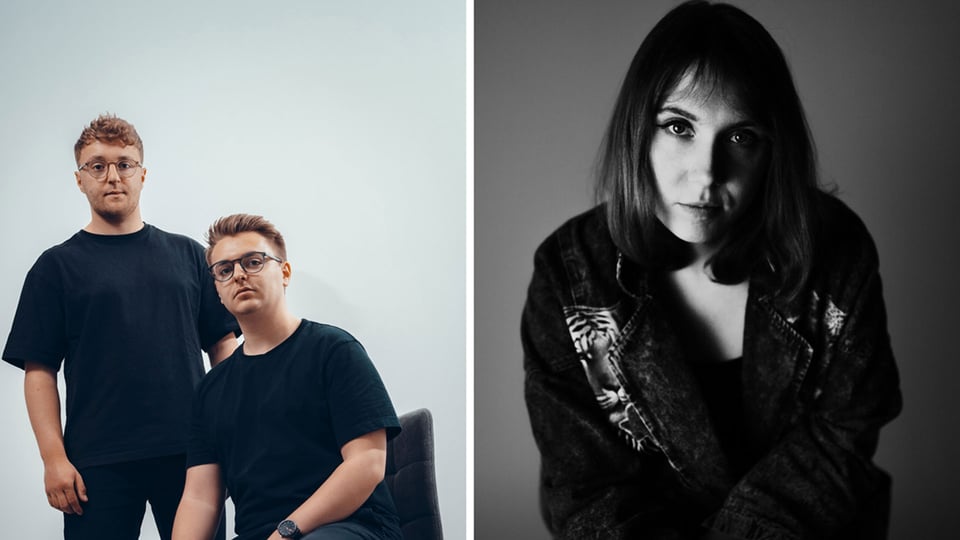 Eventcollage für Renner & Svetlana Marinchenko mit Fotos der Künstler.