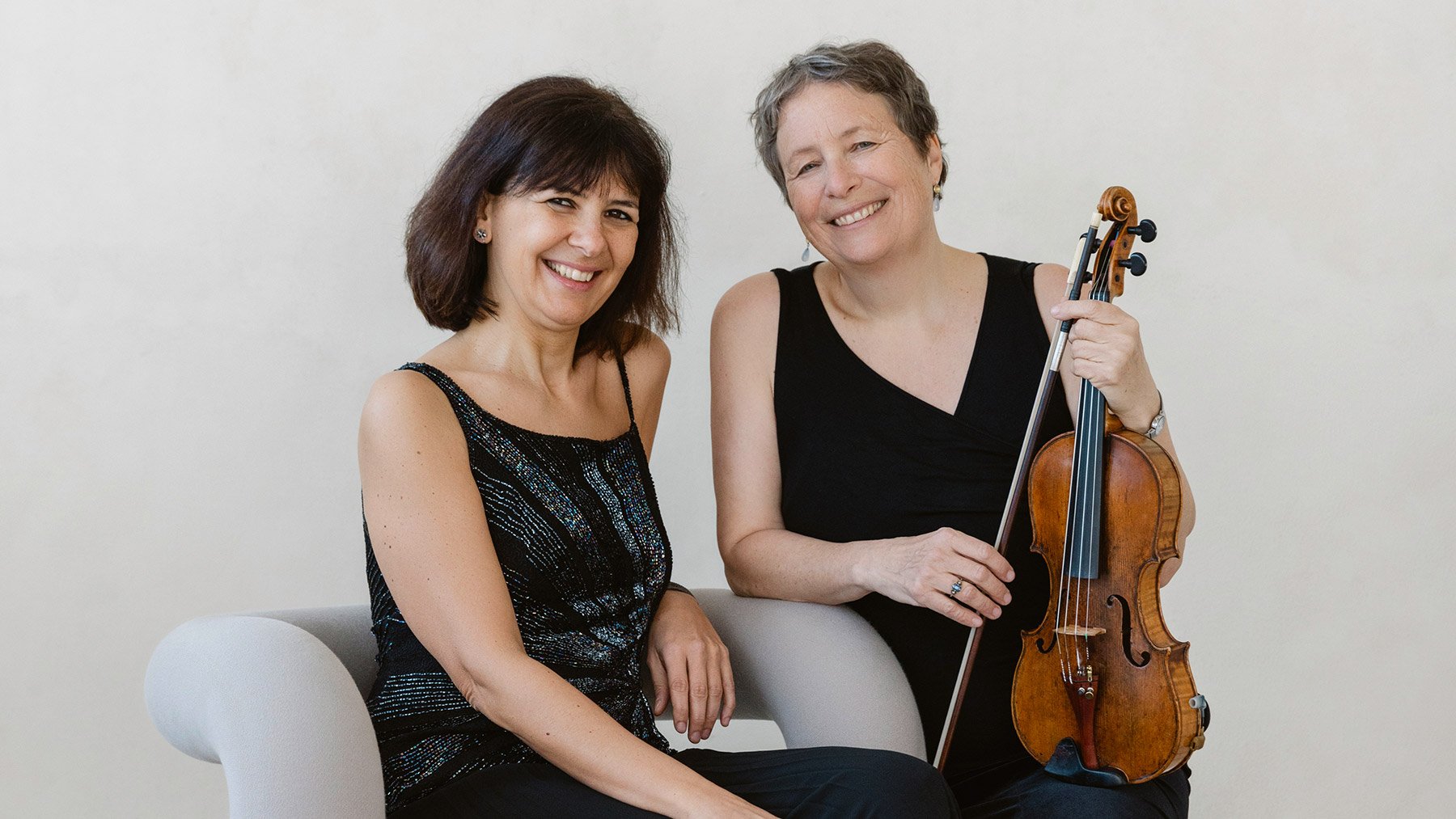 Foto vom Event Mozart Soirée – mit den beiden Künstlerinnen und ihren Instrumenten