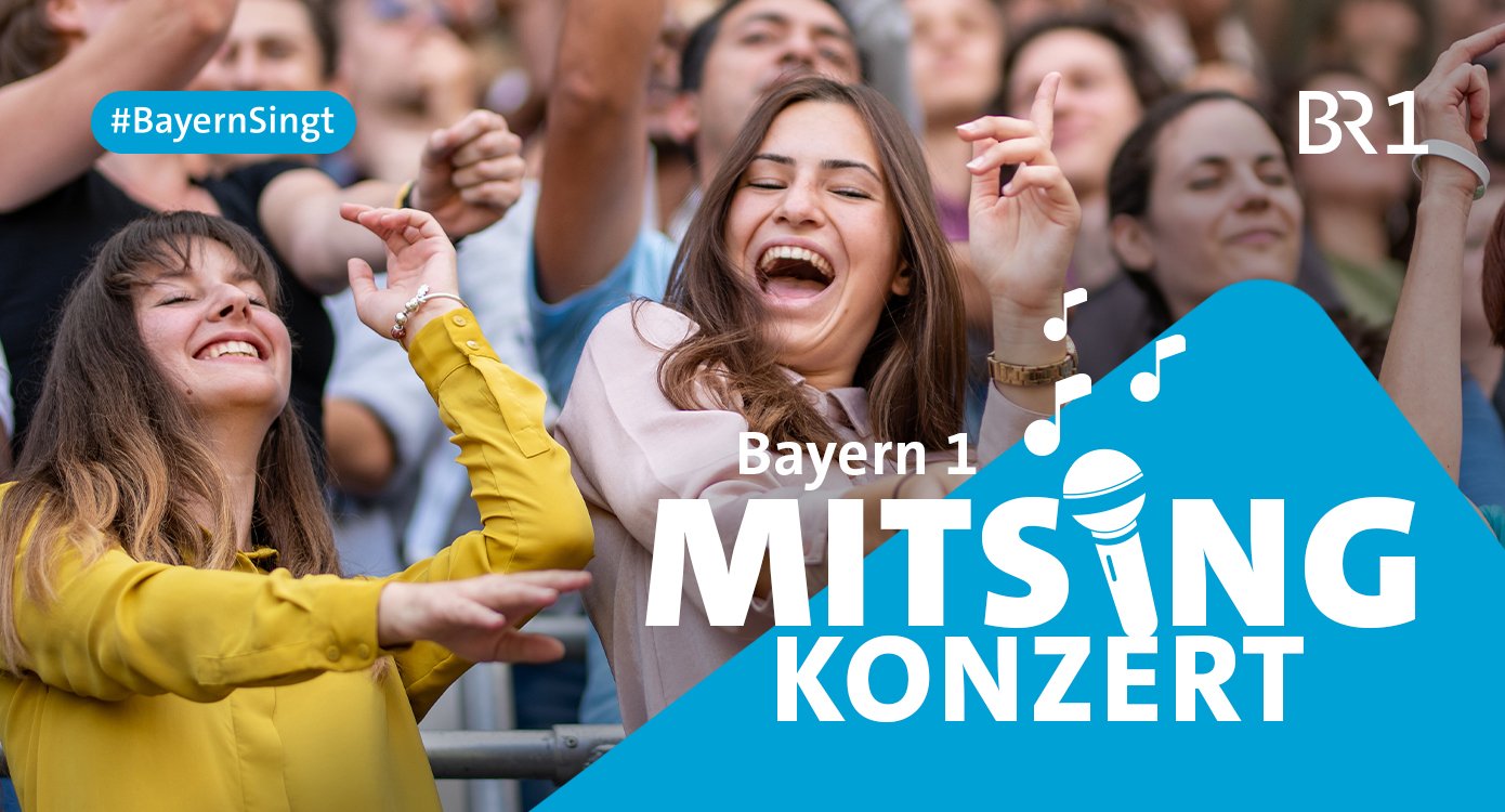 das Plakat der Veranstaltung mit zwei tanzenden Frauen im Vordergrund und weiteren tanzenden Personen im Hintergrund sowie einer weißen Schrift mit einer blauen Figur.