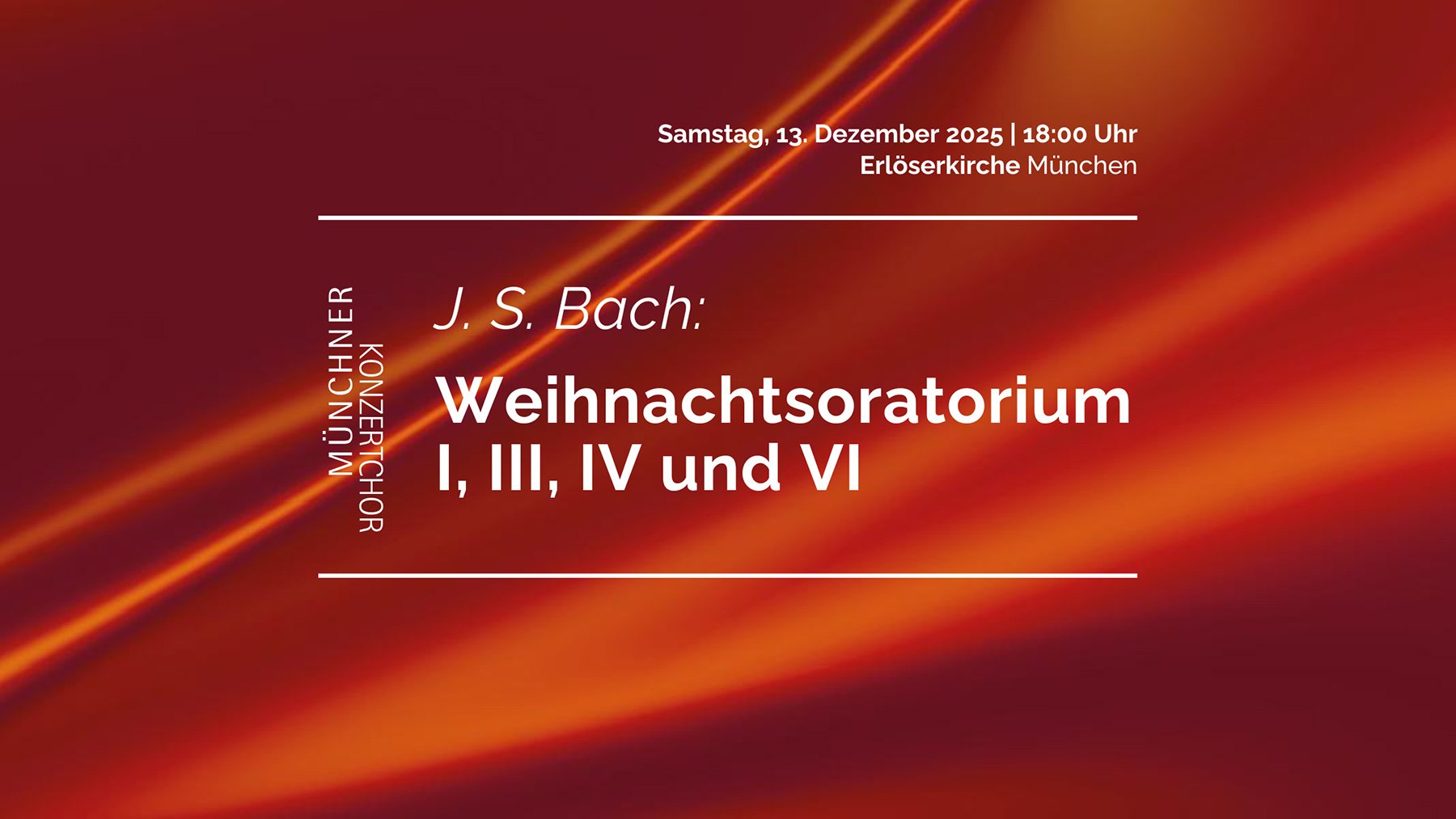 Grafik in orange-rot mit weißer Aufschrift