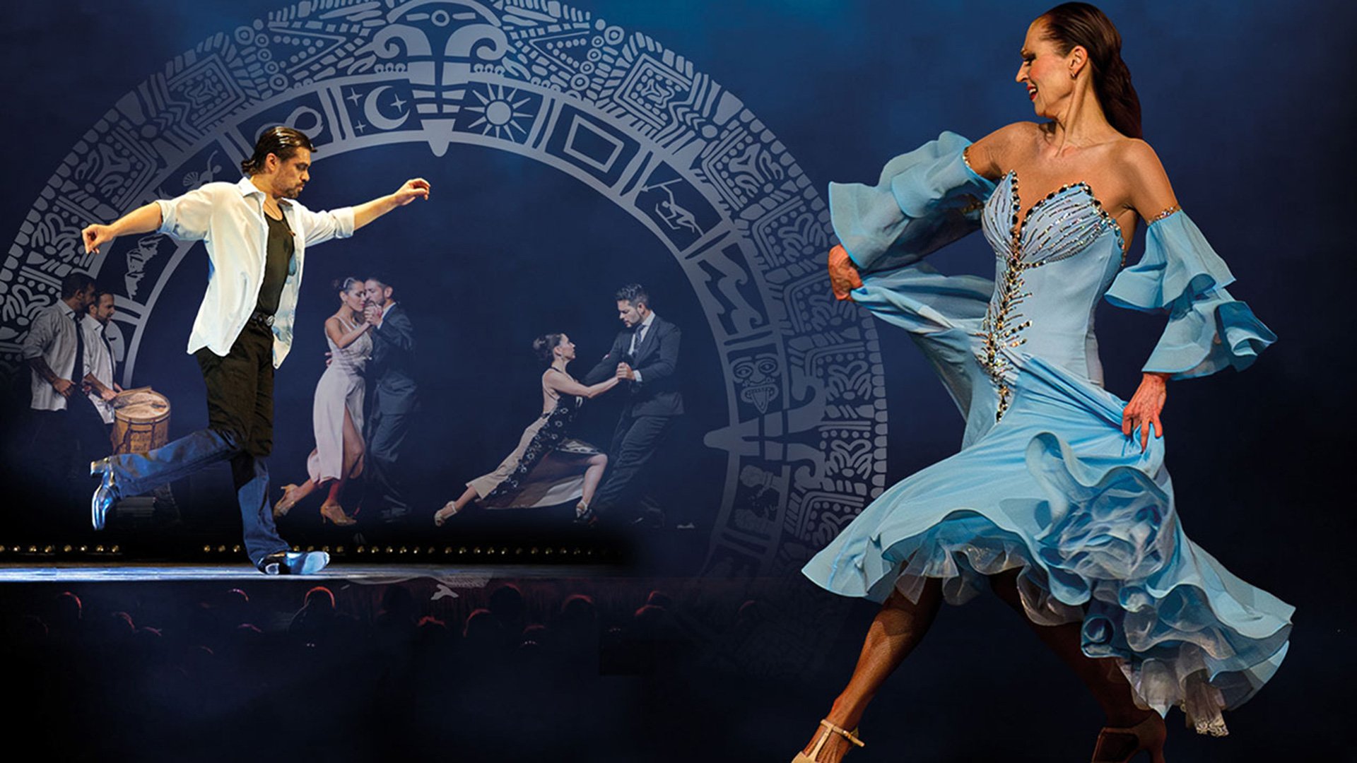 Foto für die Veranstaltung VIDA ARGENTINO – Siga el baile, mit einigen tanzenden Personen und Instrumenten.