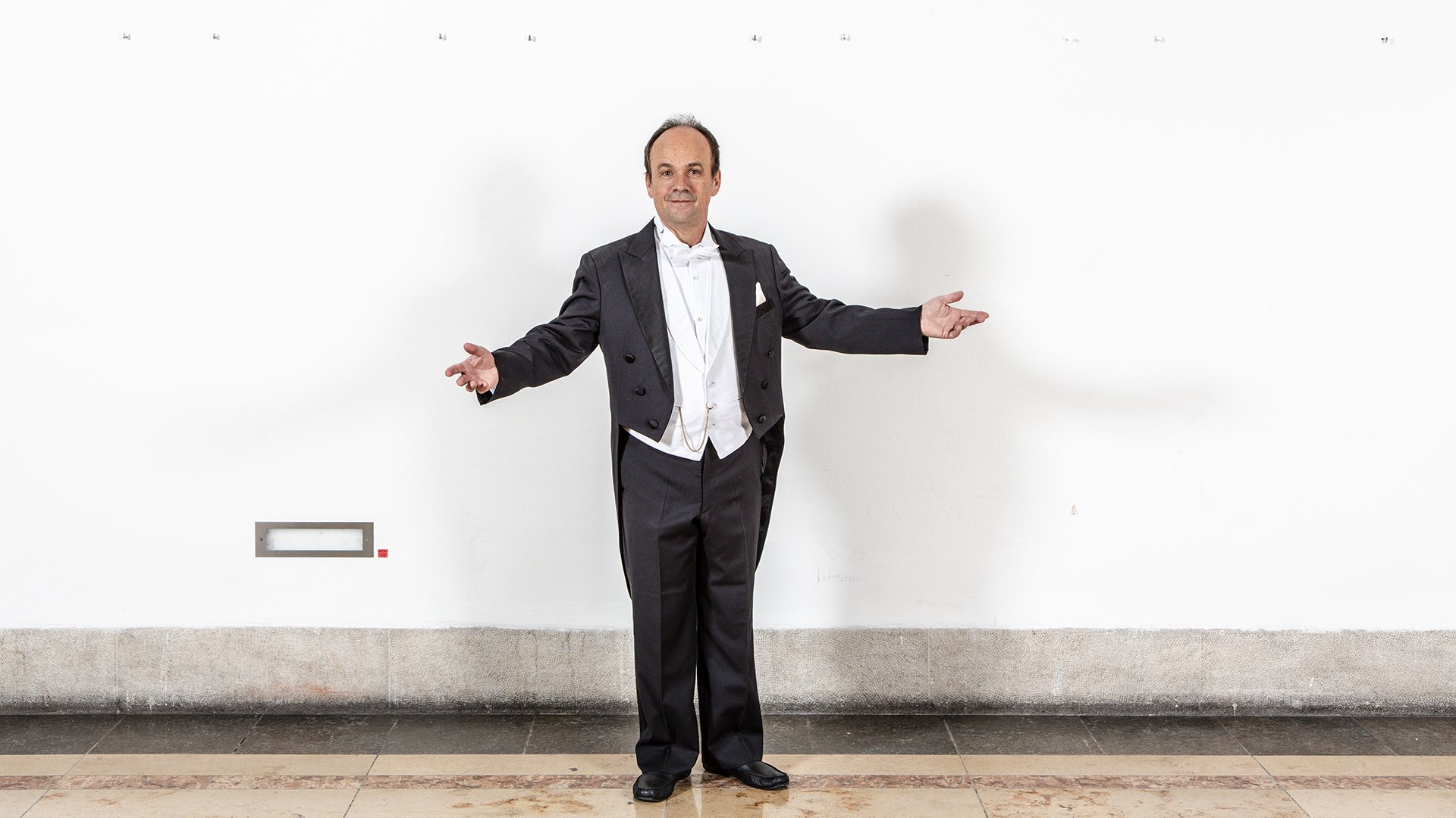 Ein Bild des Dirigenten