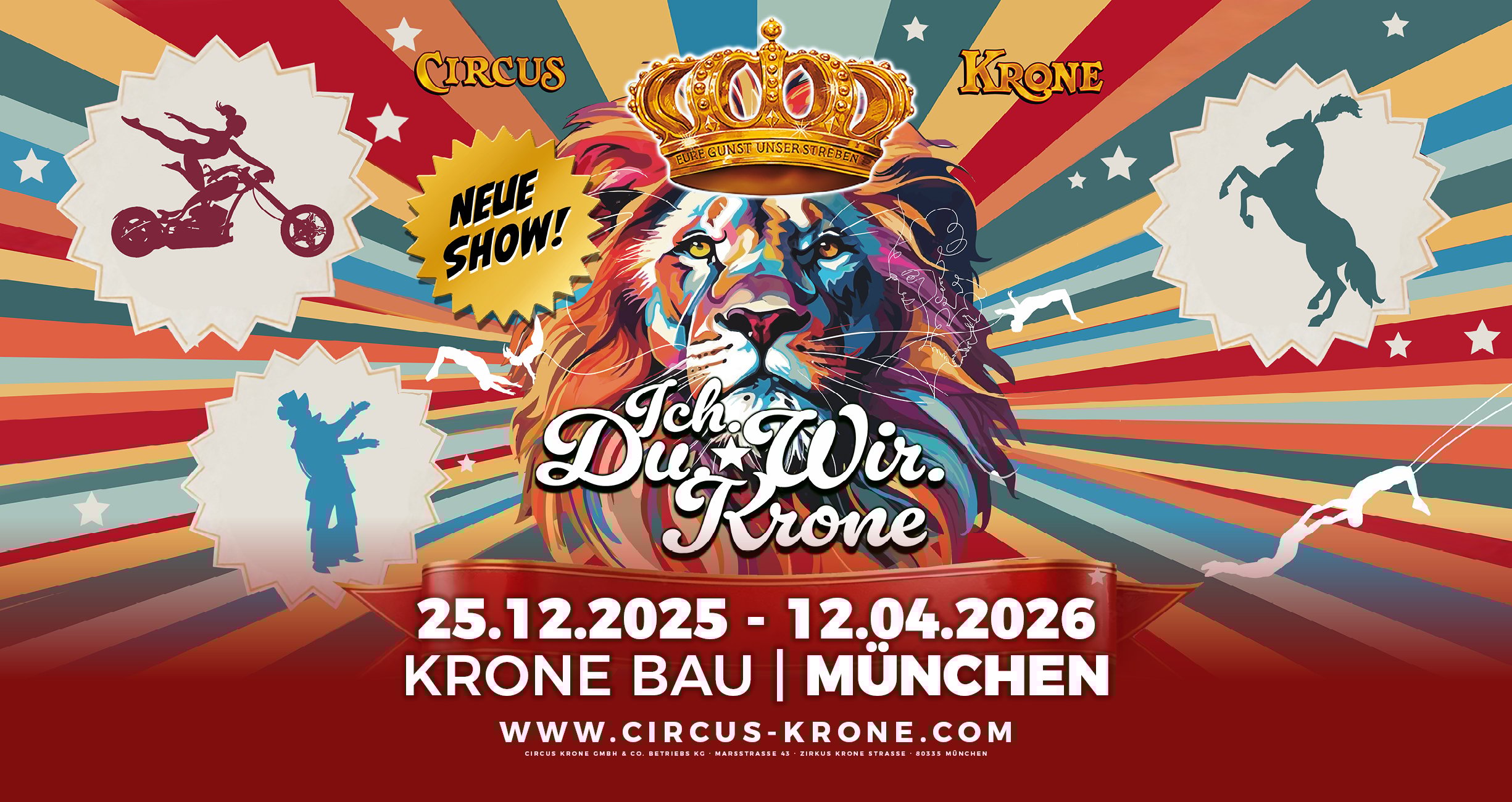 Circus Krone Winterprogramm 2025-26