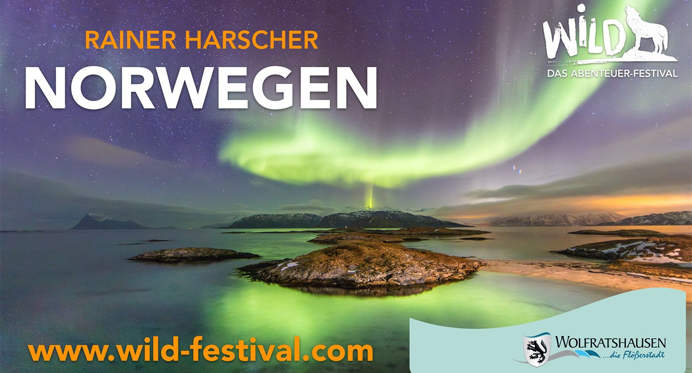 Plakat des Events ‚Reiner Harscher: WILDES NORWEGEN