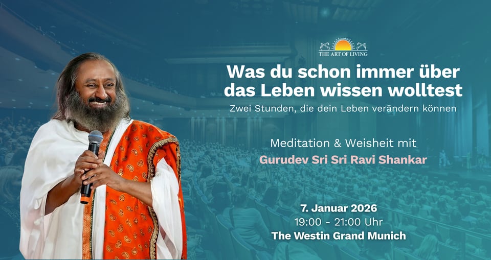 Plakat mit Ankündigung der Veranstaltung und Bild des Redners