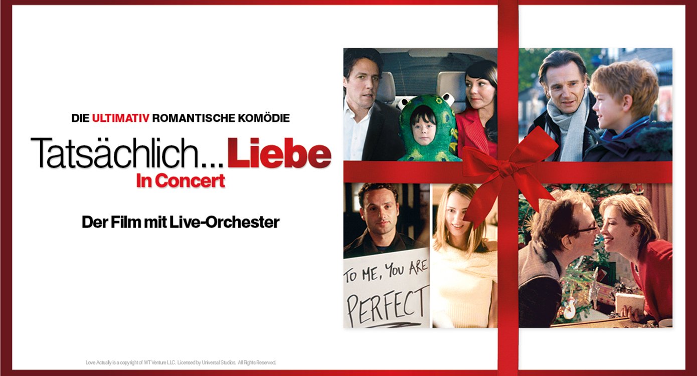 Das Filmplakat von ‚Love Actually