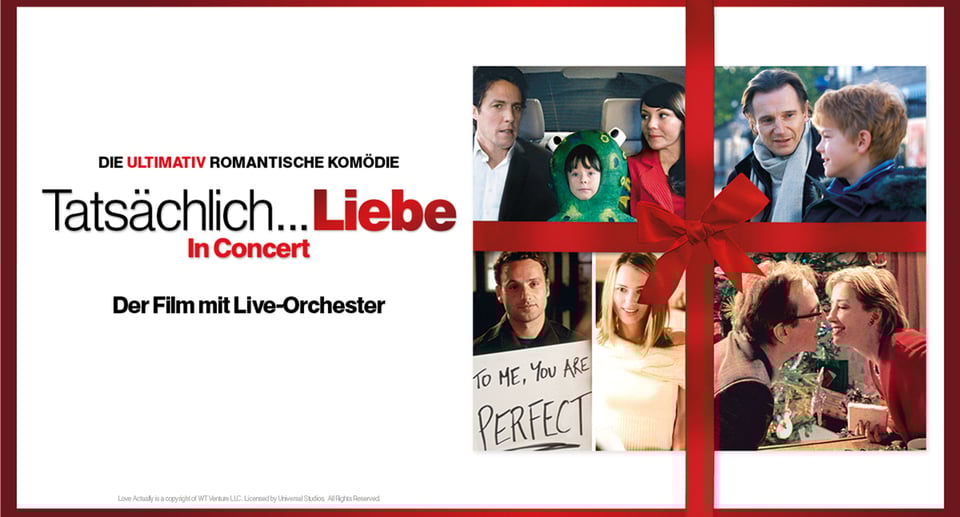 Das Filmplakat von ‚Love Actually