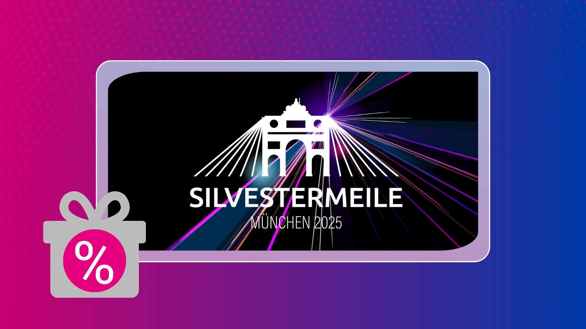 Plakat der Veranstaltung mit einer Illustration und weißer Typografie auf schwarzem Hintergrund, mit einer Linie und einigen Lichtakzenten in Rosa-, Lila- und Blautönen.