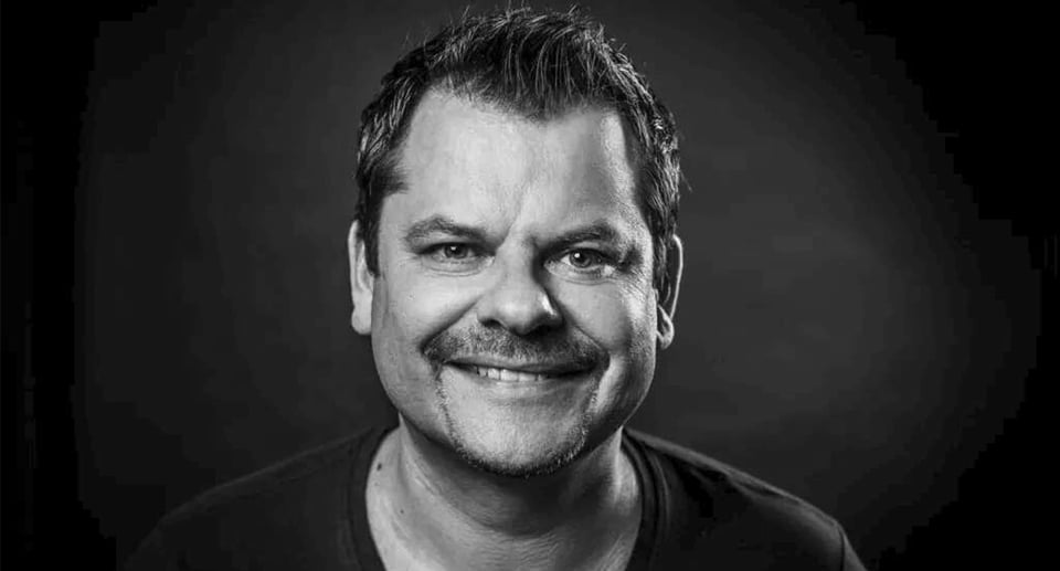 Porträt von  Kultur Ingo Appelt in schwarz-weiß