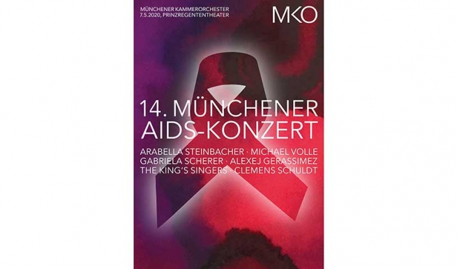 Plakat Aids Konzert © München Ticket GmbH