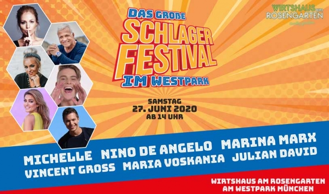 Das große deutsche Schlager Festival 2020 © München Ticket GmbH