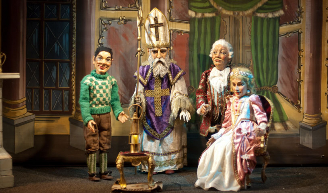 Die Weihnachts - Wunschlaterne © Marionettentheater Bille