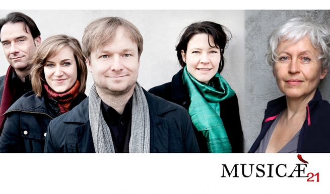 Ulrike Draesner / Diogenes Quartett © München Ticket GmbH – Alle Rechte vorbehalten