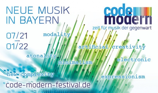 Code Modern Festival, 2021 © München Ticket GmbH – Alle Rechte vorbehalten