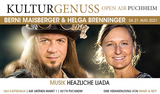 Heazliche Liada mit Helga Brenninger und Berni Maisberger, 2021 © München Ticket GmbH