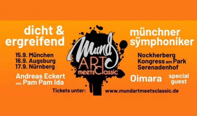 MundART meets Classic, 2022 © München Ticket GmbH – Alle Rechte vorbehalten
