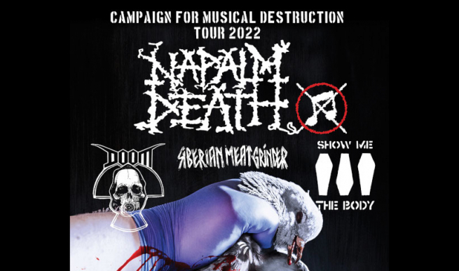 Campaign for Musical Destruction Tour 2022 © München Ticket GmbH – Alle Rechte vorbehalten