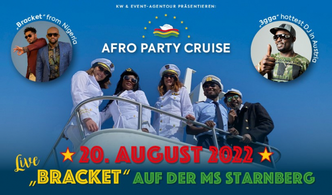 Afro Party Cruise © München Ticket GmbH – Alle Rechte vorbehalten