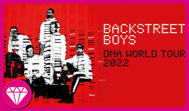Backstreet Boys 2022 © München Ticket GmbH – Alle Rechte vorbehalten