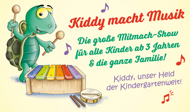 Kiddy macht Musik © München Ticket GmbH – Alle Rechte vorbehalten
