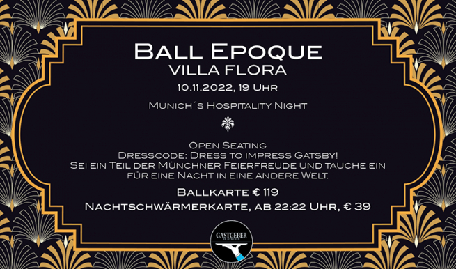 Ball Epoque © München Ticket GmbH – Alle Rechte vorbehalten