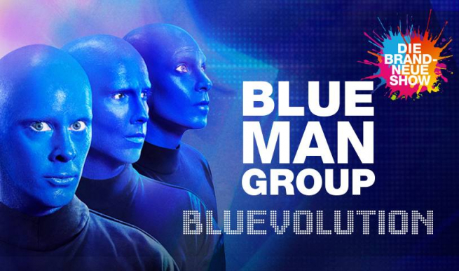 BLUE MAN GROUP © München Ticket GmbH – Alle Rechte vorbehalten