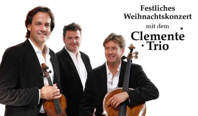 Weihnachtskonzert mit dem Clemente Trio © München Ticket GmbH