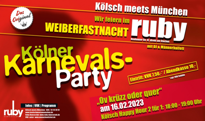 Karneval © München Ticket GmbH