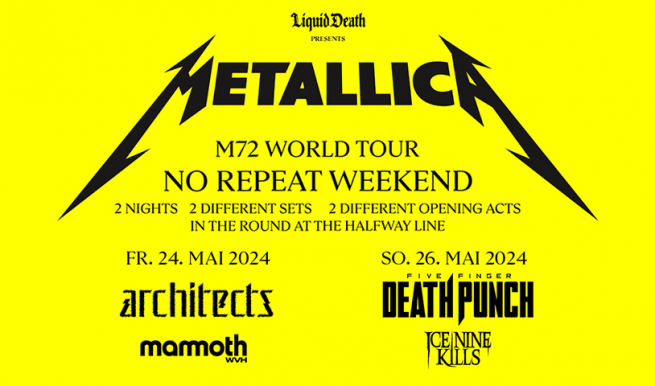 Metallica 2024 © München Ticket GmbH