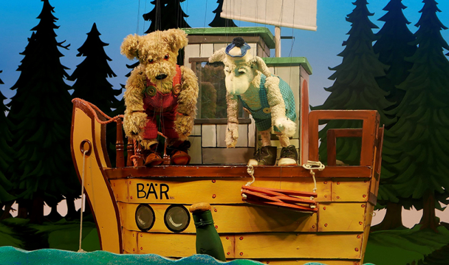 Die Abenteuer des kleinen Bären © Münchner Marionettentheater