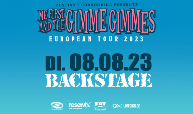 Me first and the Gimme Gimmes © München Ticket GmbH