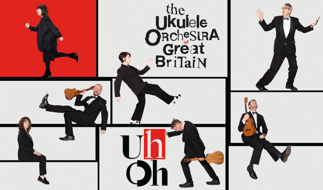 The Ukulele Orchestra of Great Britain © München Ticket GmbH – Alle Rechte vorbehalten
