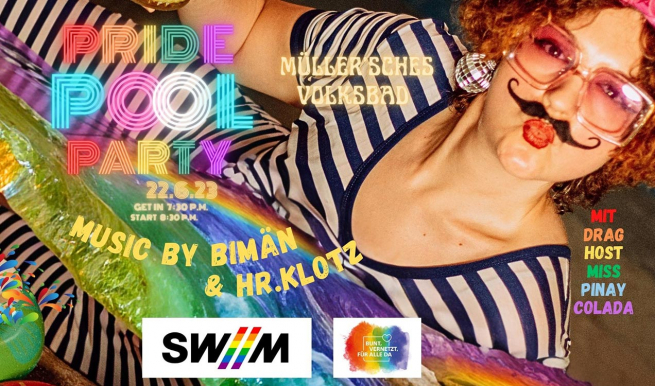 Pride Pool Party © München Ticket GmbH – Alle Rechte vorbehalten