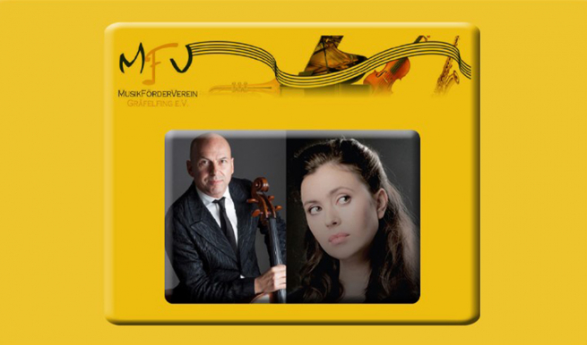 Tim Hugh – Cello & Olga Domnina-Klavier © München Ticket GmbH