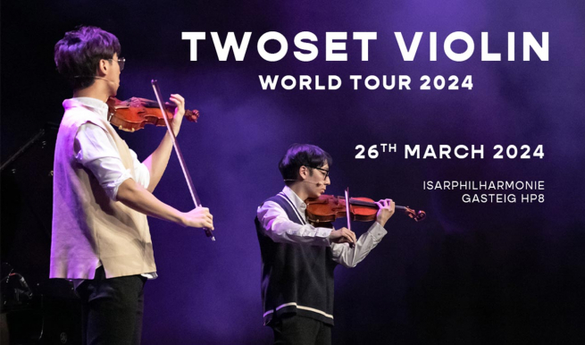 TwoSet Violin World Tour 2024 © München Ticket GmbH