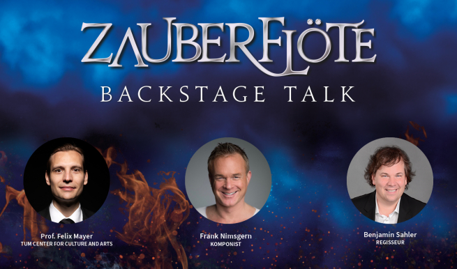 Zauberflöte – Backstage Talk © Lukas Beck, Frank J. Hoffmann, Korr