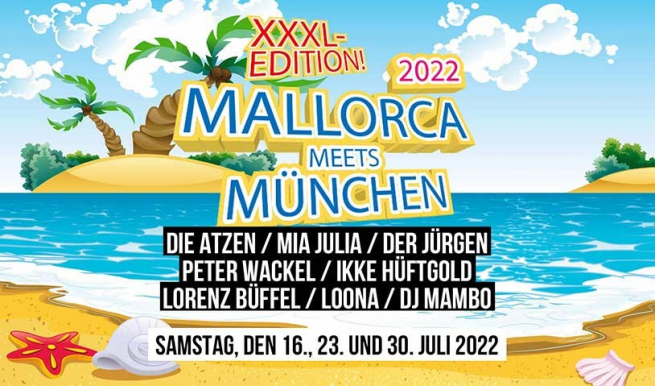 Mallorca meets München 2022 © München Ticket GmbH. – Alle Rechte vorbehalten